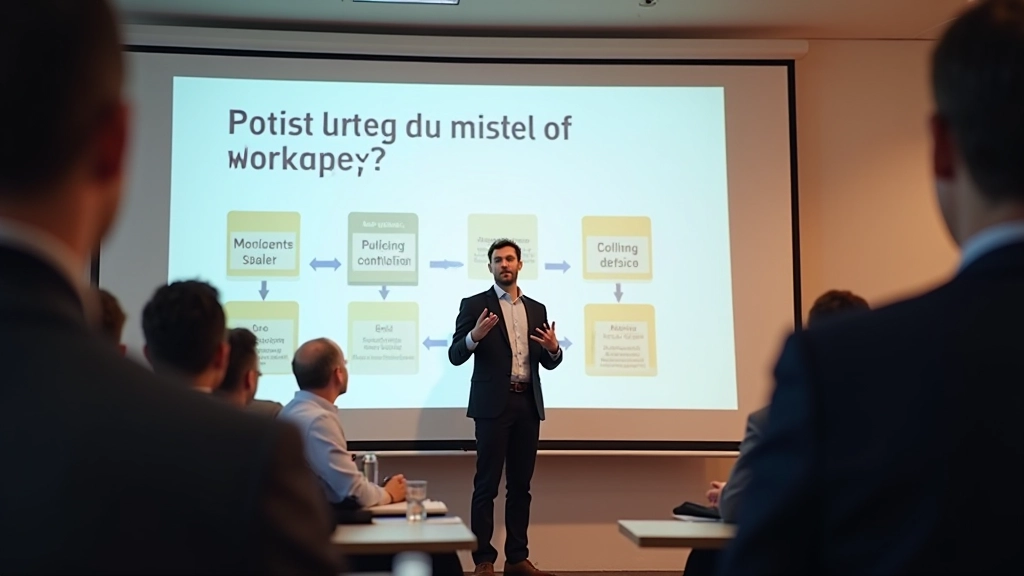 Schéma d'une présentation bien structurée montrant les phases d'ouverture, message central et conclusion impactante